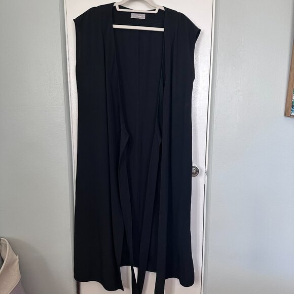 Everlane Black Wrap Dress - Picture 6 of 6
